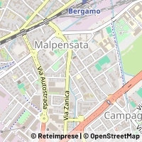 地图 Bergamo