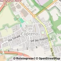 Mapa Lentate sul Seveso