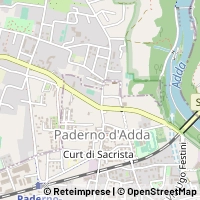 Mapa Paderno d'Adda