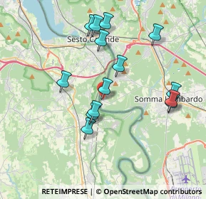 Mappa Via Fantoni, 21019 Somma Lombardo VA, Italia (3.67071)