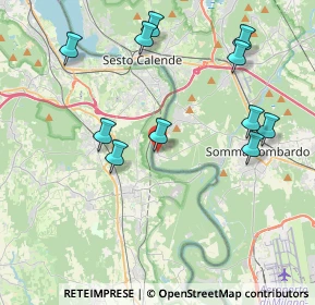 Mappa Via Fantoni, 21019 Somma Lombardo VA, Italia (4.27182)