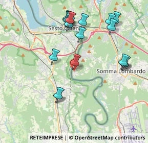 Mappa Via Fantoni, 21019 Somma Lombardo VA, Italia (4.25647)