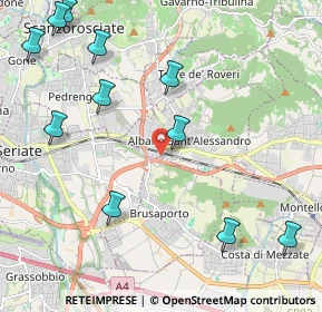 Mappa Via Don Minzoni, 24061 Albano Sant'Alessandro BG, Italia (2.65273)