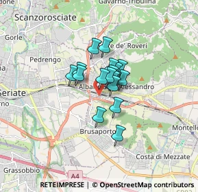 Mappa Via Don Minzoni, 24061 Albano Sant'Alessandro BG, Italia (0.89389)