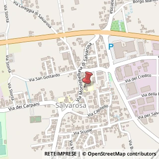 Mappa Via Montebelluna di Salvarosa, 16, 31033 Castelfranco Veneto, Treviso (Veneto)