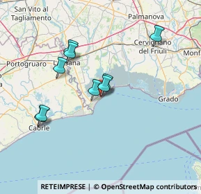 Mappa Viale Centrale, 33054 Lignano Sabbiadoro UD, Italia (20.45692)