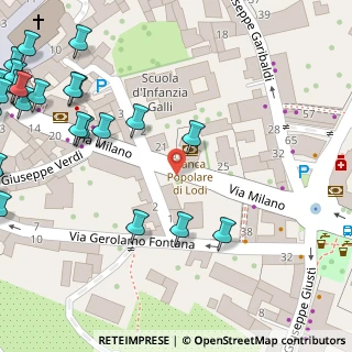 Mappa Via Gerolamo Fontana, 21019 Somma Lombardo VA, Italia (0.09231)