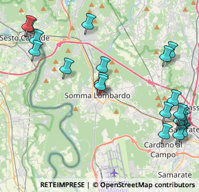 Mappa Via Gerolamo Fontana, 21019 Somma Lombardo VA, Italia (5.2605)