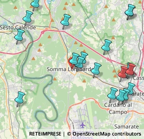 Mappa Via Gerolamo Fontana, 21019 Somma Lombardo VA, Italia (5.16684)