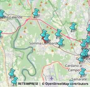 Mappa Via Gerolamo Fontana, 21019 Somma Lombardo VA, Italia (6.2755)