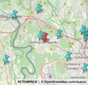 Mappa Via Gerolamo Fontana, 21019 Somma Lombardo VA, Italia (5.69231)