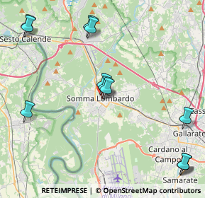 Mappa Via Gerolamo Fontana, 21019 Somma Lombardo VA, Italia (5.1775)