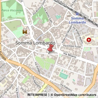 Mappa Via Gerolamo Fontana,  5, 21019 Somma Lombardo, Varese (Lombardia)