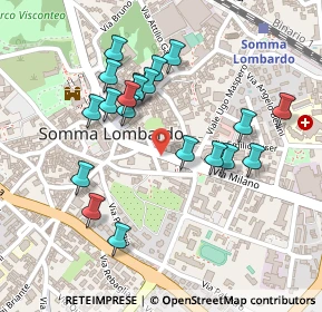 Mappa Via Gerolamo Fontana, 21019 Somma Lombardo VA, Italia (0.223)