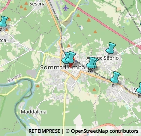 Mappa Via Gerolamo Fontana, 21019 Somma Lombardo VA, Italia (2.69636)