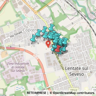 Mappa Via Nazionale dei Giovi, 20030 Lentate sul Seveso MB, Italia (0.22222)
