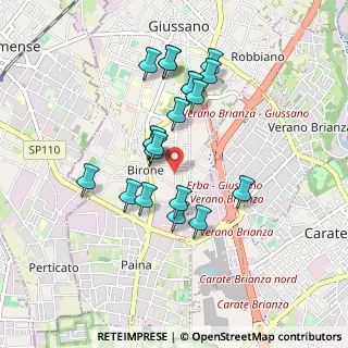 Mappa Via Francesco Cilea, 20833 Giussano MB, Italia (0.7845)