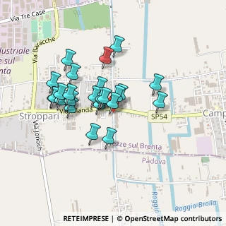 Mappa Via Casona, 36056 Tezze sul Brenta VI, Italia (0.35)