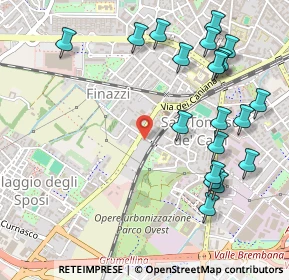 Mappa Via Giovanni Ruspini, 24127 Bergamo BG, Italia (0.6065)