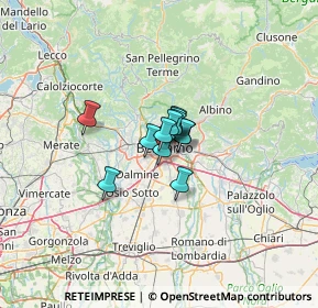 Mappa Via Giovanni Ruspini, 24127 Bergamo BG, Italia (5.2425)