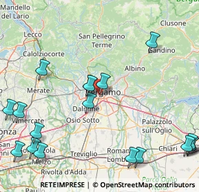 Mappa Via Giovanni Ruspini, 24127 Bergamo BG, Italia (22.84111)