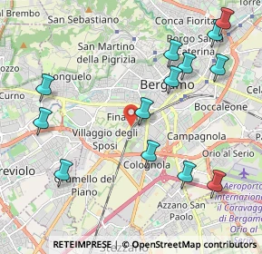 Mappa Via Giovanni Ruspini, 24127 Bergamo BG, Italia (2.36308)