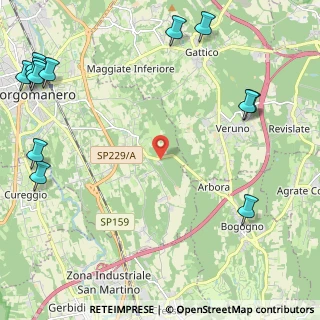 Mappa Cascina Vallazza, 28021 Borgomanero NO, Italia (3.37583)