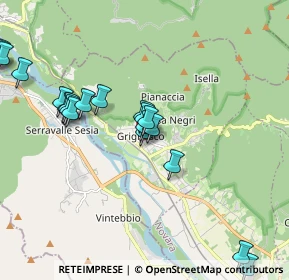Mappa Via Vittorio Emanuele II, 28075 Grignasco NO, Italia (2.117)