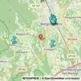 Mappa Via Barbarana, 28021 Borgomanero NO, Italia (2.27273)