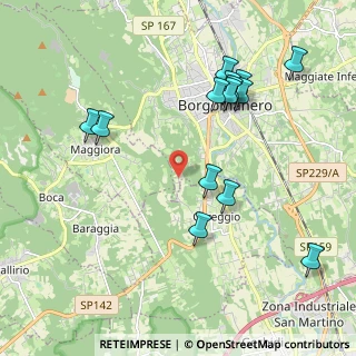 Mappa Via Barbarana, 28021 Borgomanero NO, Italia (2.14786)