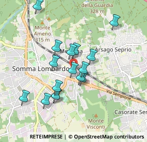 Mappa Via Duca D'Aosta, 21019 Somma Lombardo VA, Italia (0.78875)