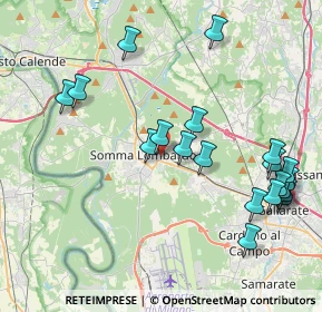 Mappa Via Duca D'Aosta, 21019 Somma Lombardo VA, Italia (4.5335)