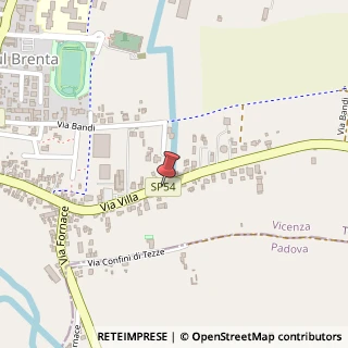 Mappa Via Villa, 86, 36056 Tezze sul Brenta, Vicenza (Veneto)
