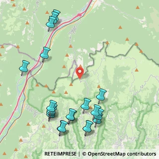 Mappa Passo Fittanze, 37020 Erbezzo VR, Italia (5.4205)