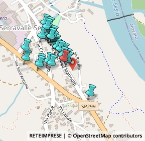 Mappa Corso Matteotti, 13037 Serravalle Sesia VC, Italia (0.20345)