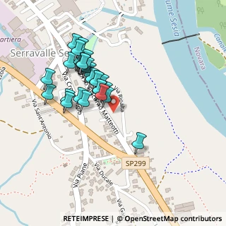 Mappa Corso Matteotti, 13037 Serravalle Sesia VC, Italia (0.20345)