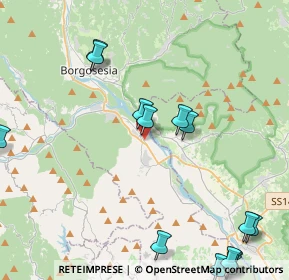 Mappa Corso Matteotti, 13037 Serravalle Sesia VC, Italia (6.20235)