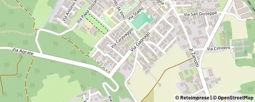 Mappa Borgo Ticino