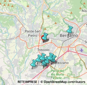 Mappa Centro Commerciale, 24035 Curno BG, Italia (3.5375)