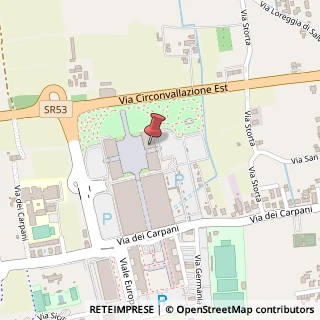 Mappa Piazza della Serenissima, 20, 31033 Abano Terme, Padova (Veneto)