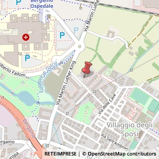 Mappa Via Ferruccio Galmozzi, 12, 24127 Bergamo, Bergamo (Lombardia)