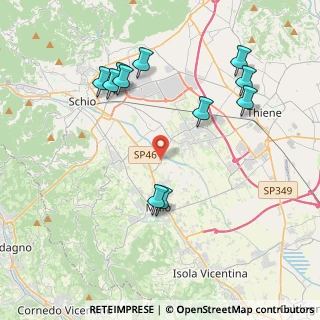 Mappa Via Thiene, 36034 Malo VI, Italia (4.24636)