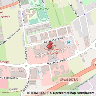 Mappa Via Enrico Fermi, 1, 24035 Curno, Bergamo (Lombardia)