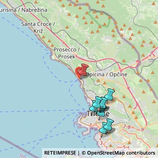 Mappa V.le Miramare, 34136 Trieste TS, Italia (4.59273)