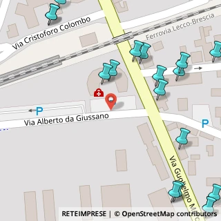 Mappa Via da Giussano, 24068 Seriate BG, Italia (0.12)
