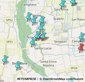 Mappa Via Villa, 36056 Tezze sul Brenta VI, Italia (2.8705)