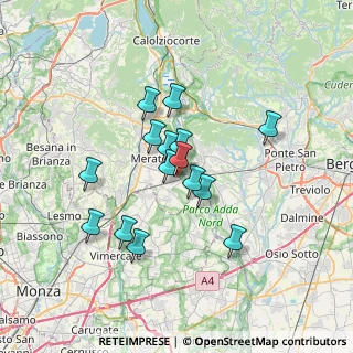 Mappa Via T. Edison, 23877 Paderno d'Adda LC, Italia (5.54)
