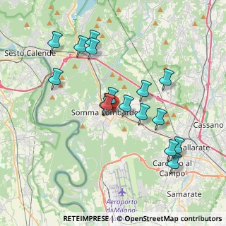 Mappa Via Ospedale, 21019 Somma Lombardo VA, Italia (3.63375)