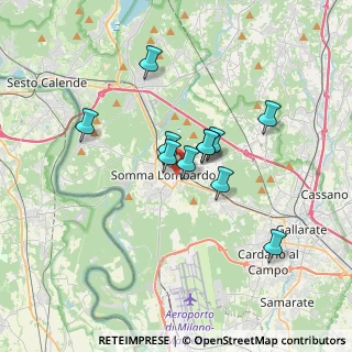 Mappa Via Ospedale, 21019 Somma Lombardo VA, Italia (2.64818)