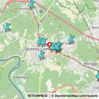 Mappa Via Ospedale, 21019 Somma Lombardo VA, Italia (2.06583)